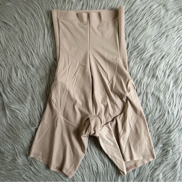 Maidenform Flexees Shapewear Women’s Size Small Blush High Waist Thigh Slimmer - Picture 6 of 9